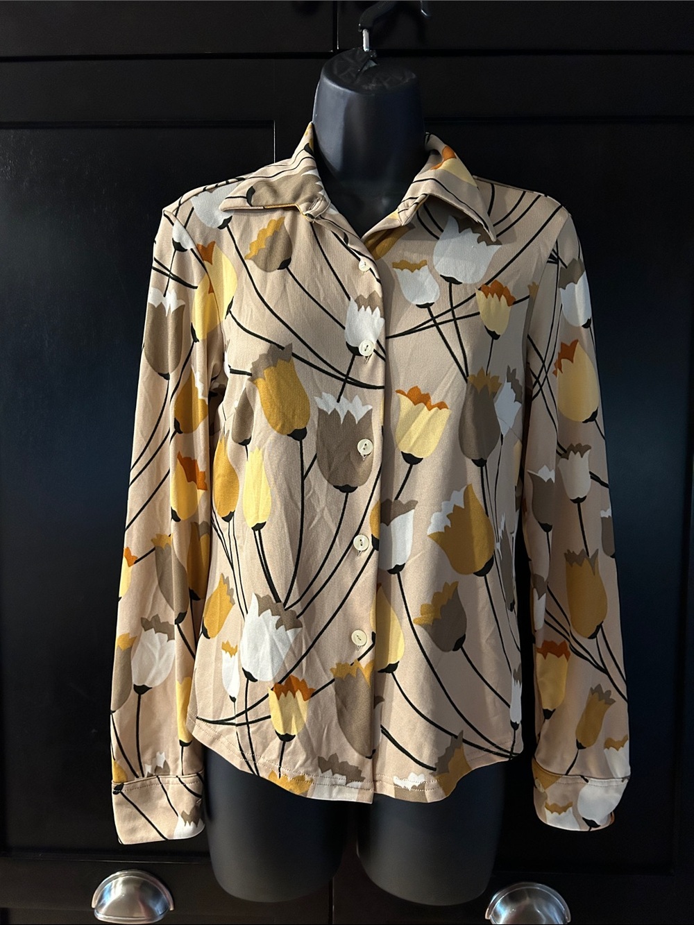 vintage United Colors of Benetton button-down blouse made in Italy